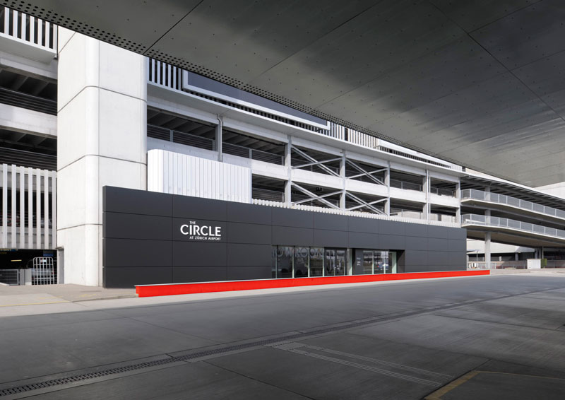 «INFO BOX CIRCLE» VERKAUFSPAVILLON FLUGHAFEN ZÜRICH AG
