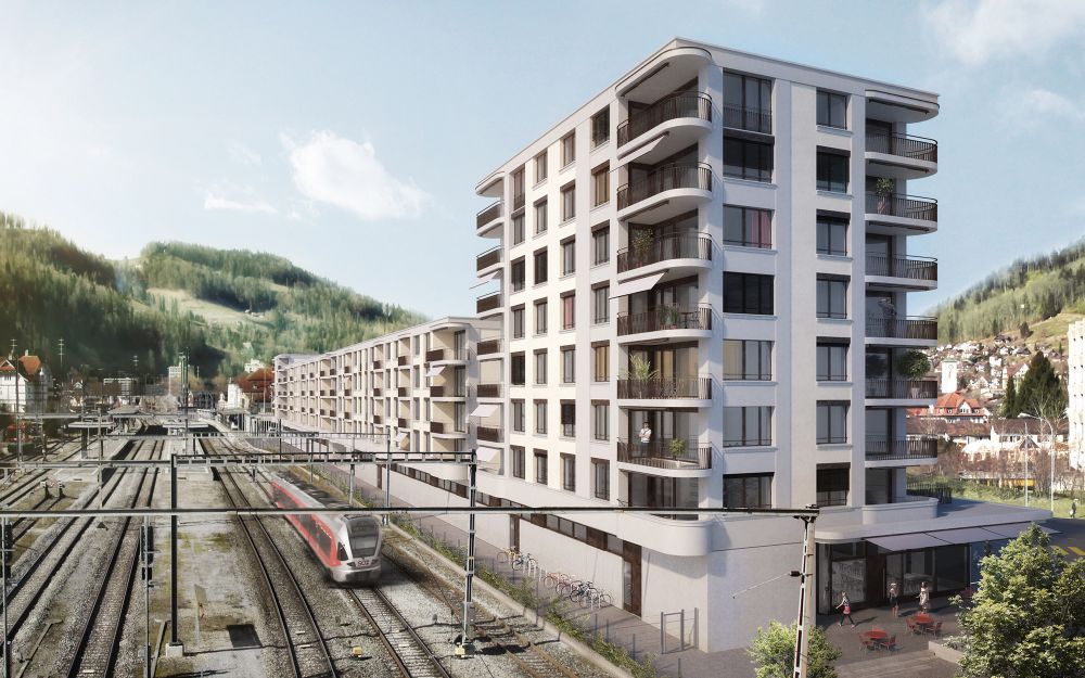 Neubau Bahnhof Süd, Wattwil SG