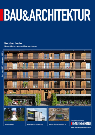 Zeitschriften Architektur - Bauschweiz - Das Portal für Bauen und Wohnen.