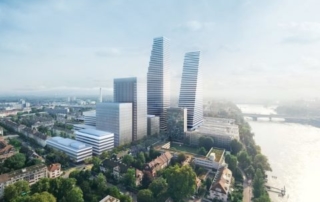 Über 13000 Tonnen Bewehrungsstahl für neuen Roche-Tower