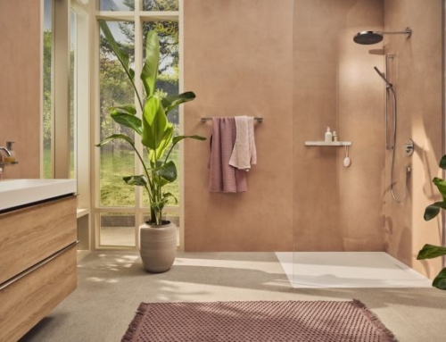 Zukunftsideen des grünen Badezimmers mit hansgrohe schon heute einziehen lassen