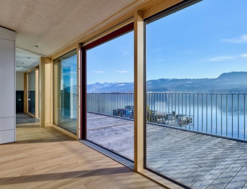 Die schlankste Holz-Metall Schiebetüre der Schweiz