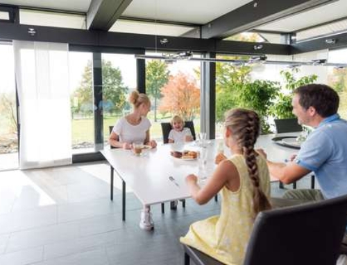 Cool bleiben hinter Glas