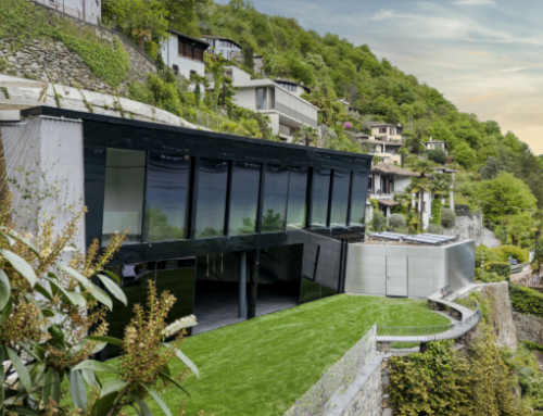 Radikales Statement am Lago di Lugano