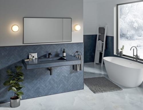 Ein Badezimmer, das mit dem Leben mitgeht
