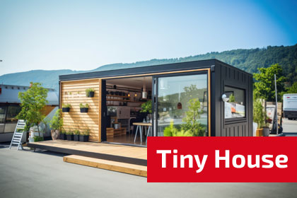 Alles zum Thema Tiny- und Kleinhäuser auf bauschweiz.ch
