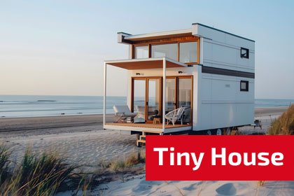 Alles zum Thema Tiny- und Kleinhäuser auf bauschweiz.ch