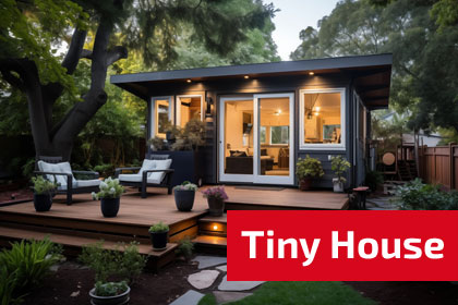 Alles zum Thema Tiny- und Kleinhäuser auf bauschweiz.ch