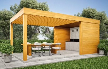 Langlebiger Holzschutz für Gartenelemente