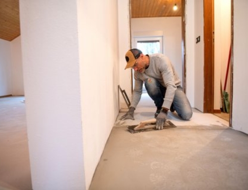 DIN-gerechte, automatisierte Estrichtrocknung