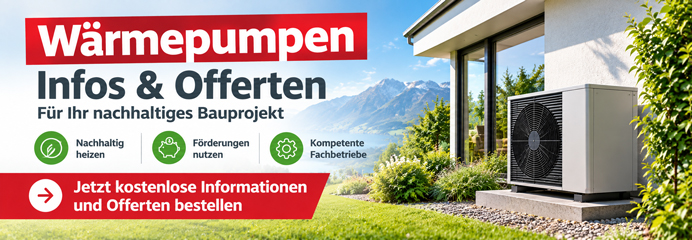 Infoformular Wärmepumpen