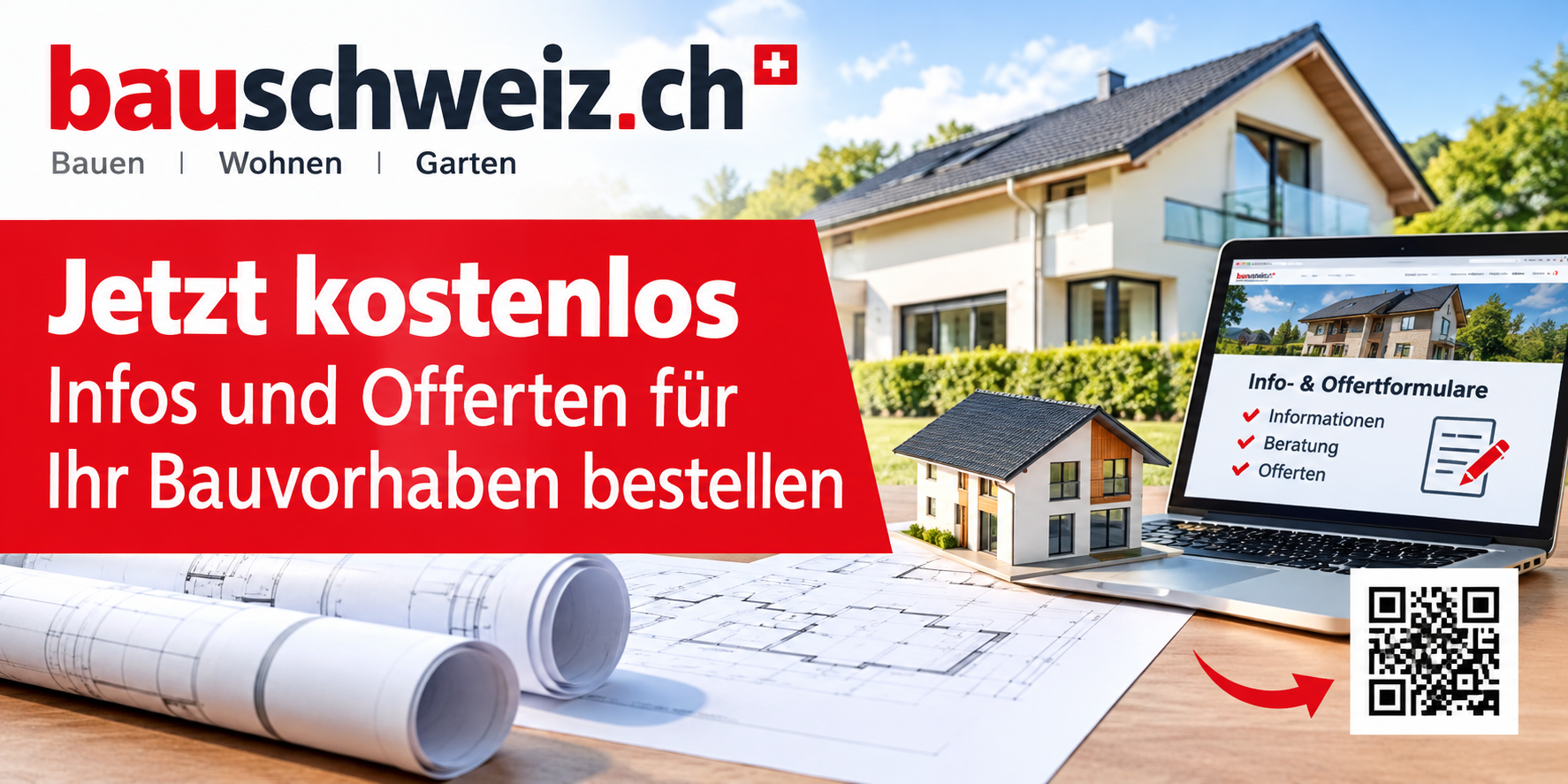 Jetzt kostenlos Infos und Offerten für Ihr Bauvorhaben