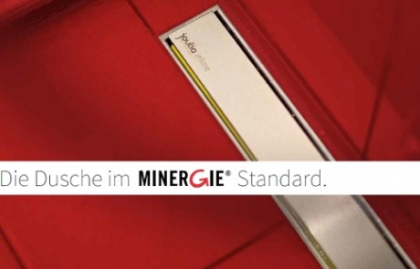 Die Dusche im Minergie Standard